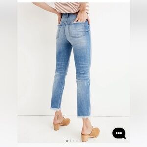 Madewell The Perfect Vintage Jean in Parnell Wash: Comfort Stretch Size 24